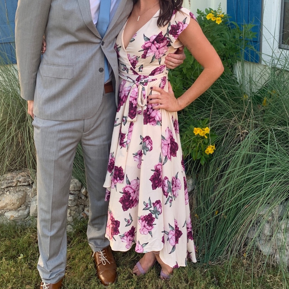 Lulus Floral Dress